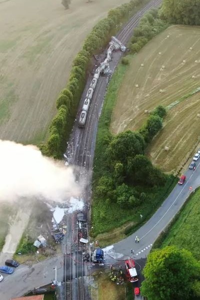 Accident du 16 juin 2021 au passage à niveau de Rumigny